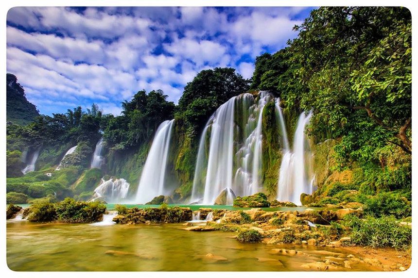Vẻ[-]đẹp[-]hùng[-]vĩ[-]thác[-]Bản[-]Giốc[-]mùa[-]nước[-]đổ